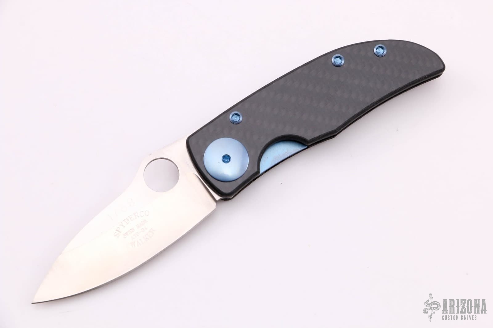 C22 Walker Klotzli Swiss Spyderco - Arizona Custom Knives
