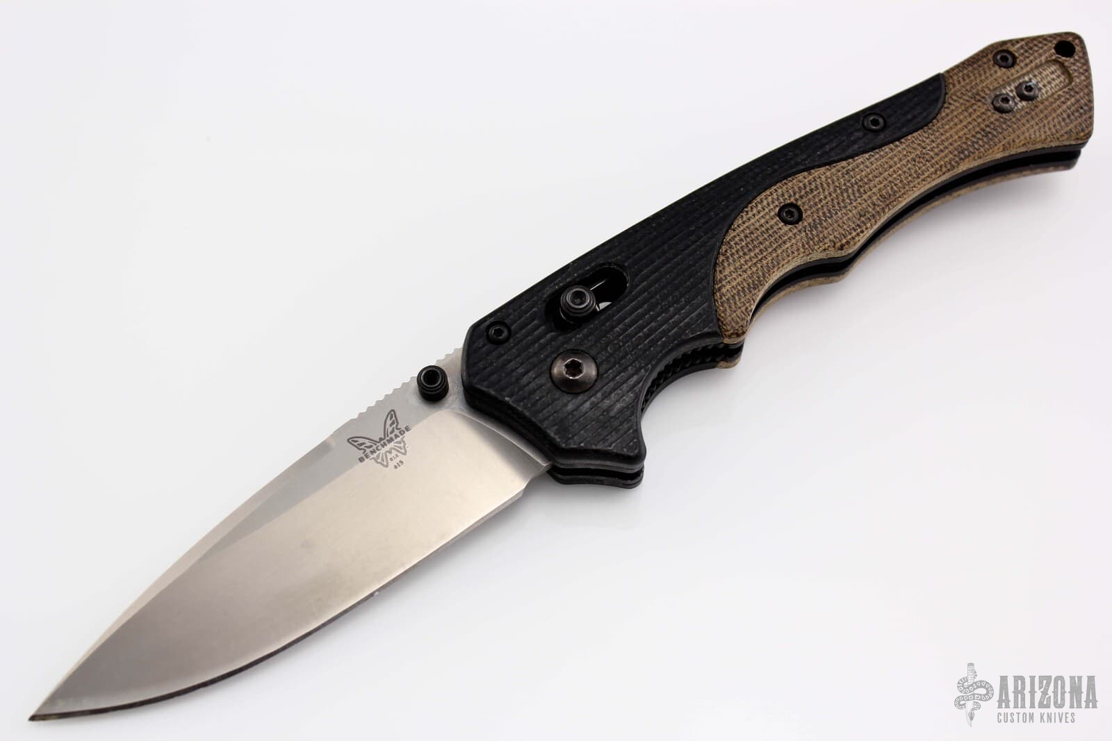 Torched Rukus 615 Blackwood Mini-Rukus - Arizona Custom Knives