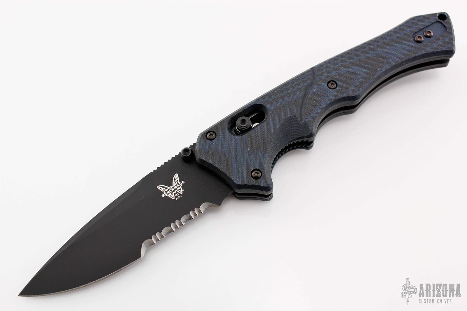 堅実な究極の LE Mini-Rukus Blackwood 615SBK-2 247/250 Knives Custom Arizona - アクセサリー