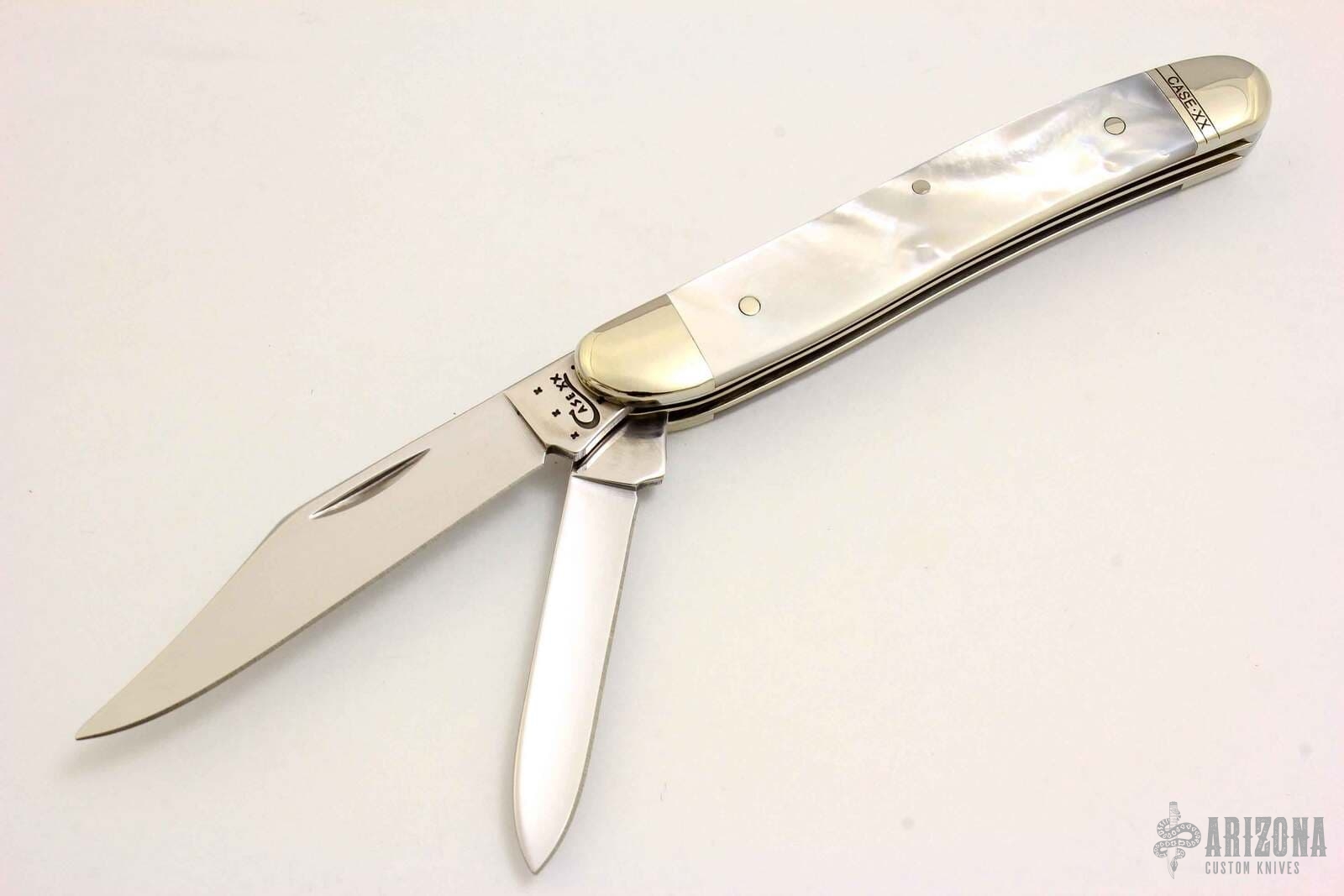 82087 SS Texas Jack - Pearl - Arizona Custom Knives