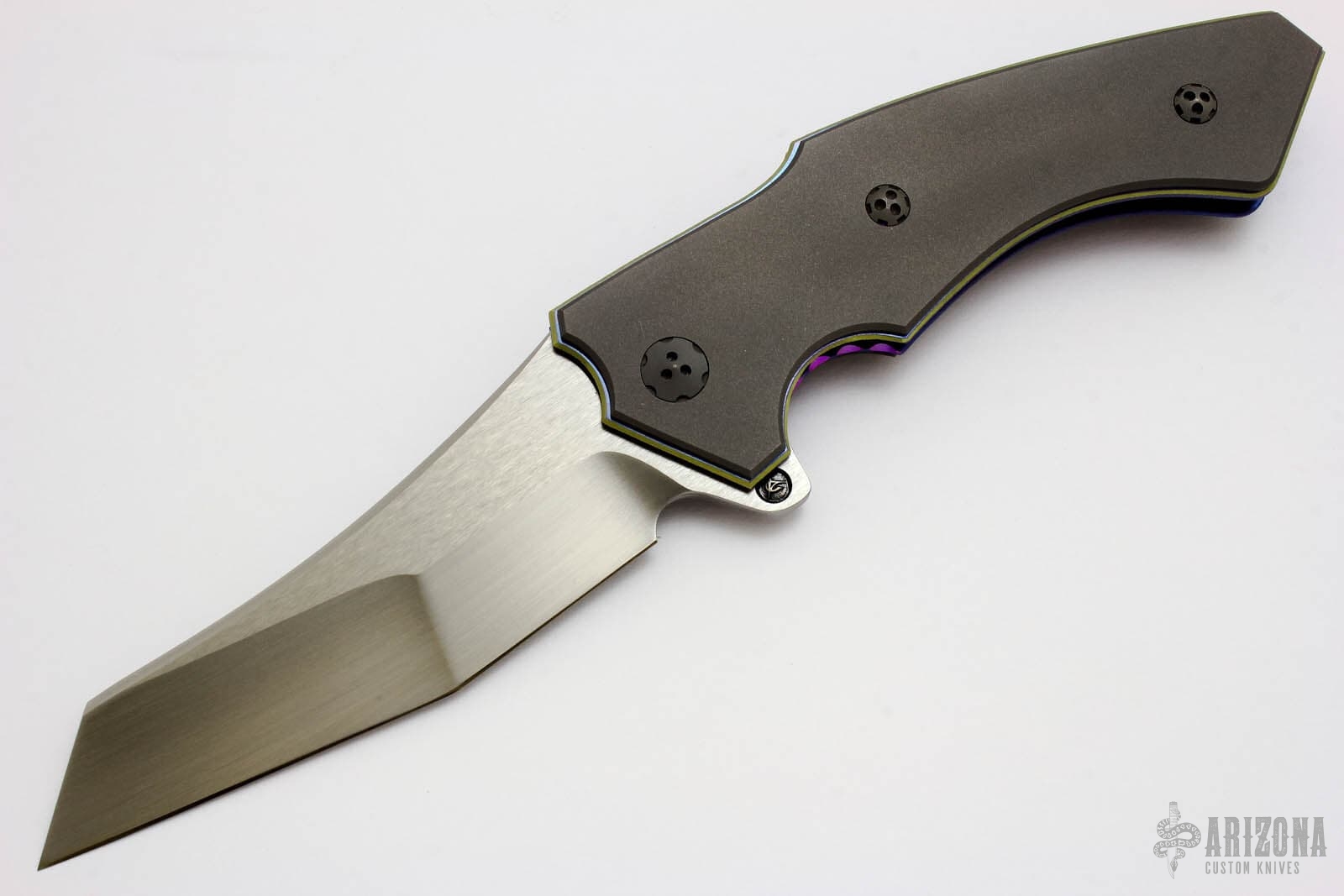 Black Dolphin Flipper - Arizona Custom Knives