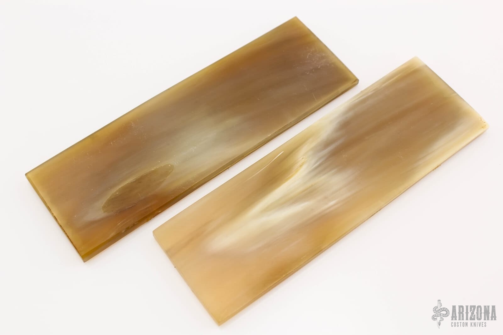 Blonde Horn Scales Arizona Custom Knives