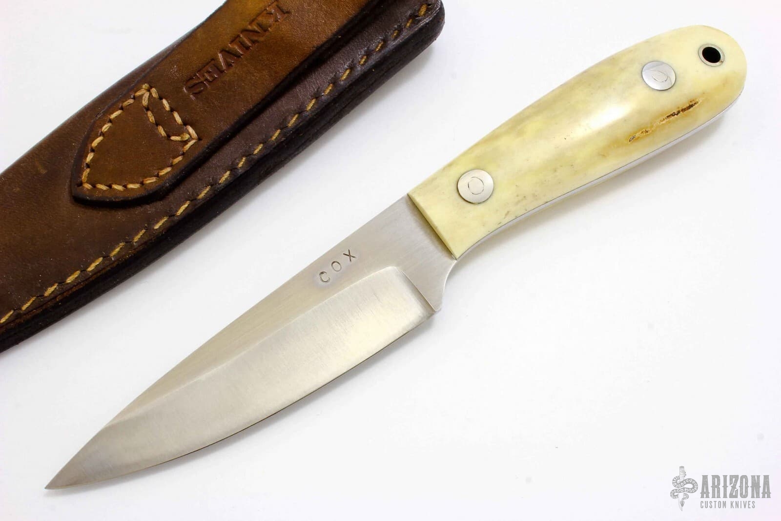 Chisel Ground Fixed Blade Arizona Custom Knives