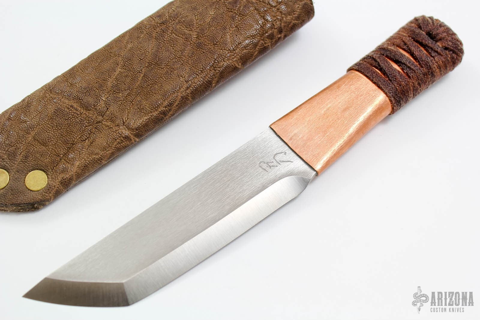 Chisel Ground Tanto | Arizona Custom Knives