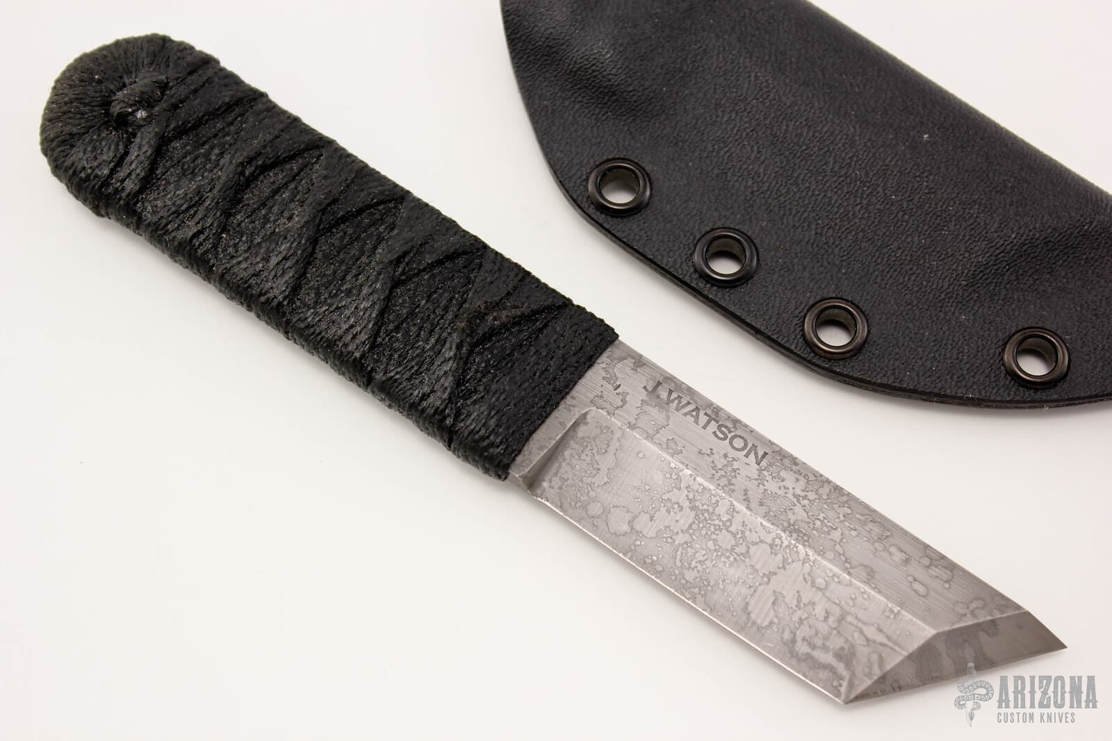 Chisel Ground Tanto Arizona Custom Knives