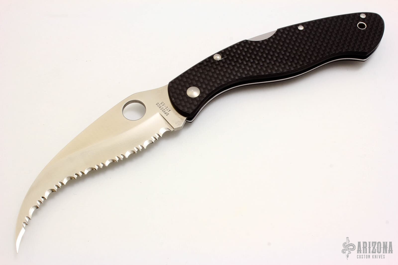 Civilian Carbon Fiber RARE Arizona Custom Knives