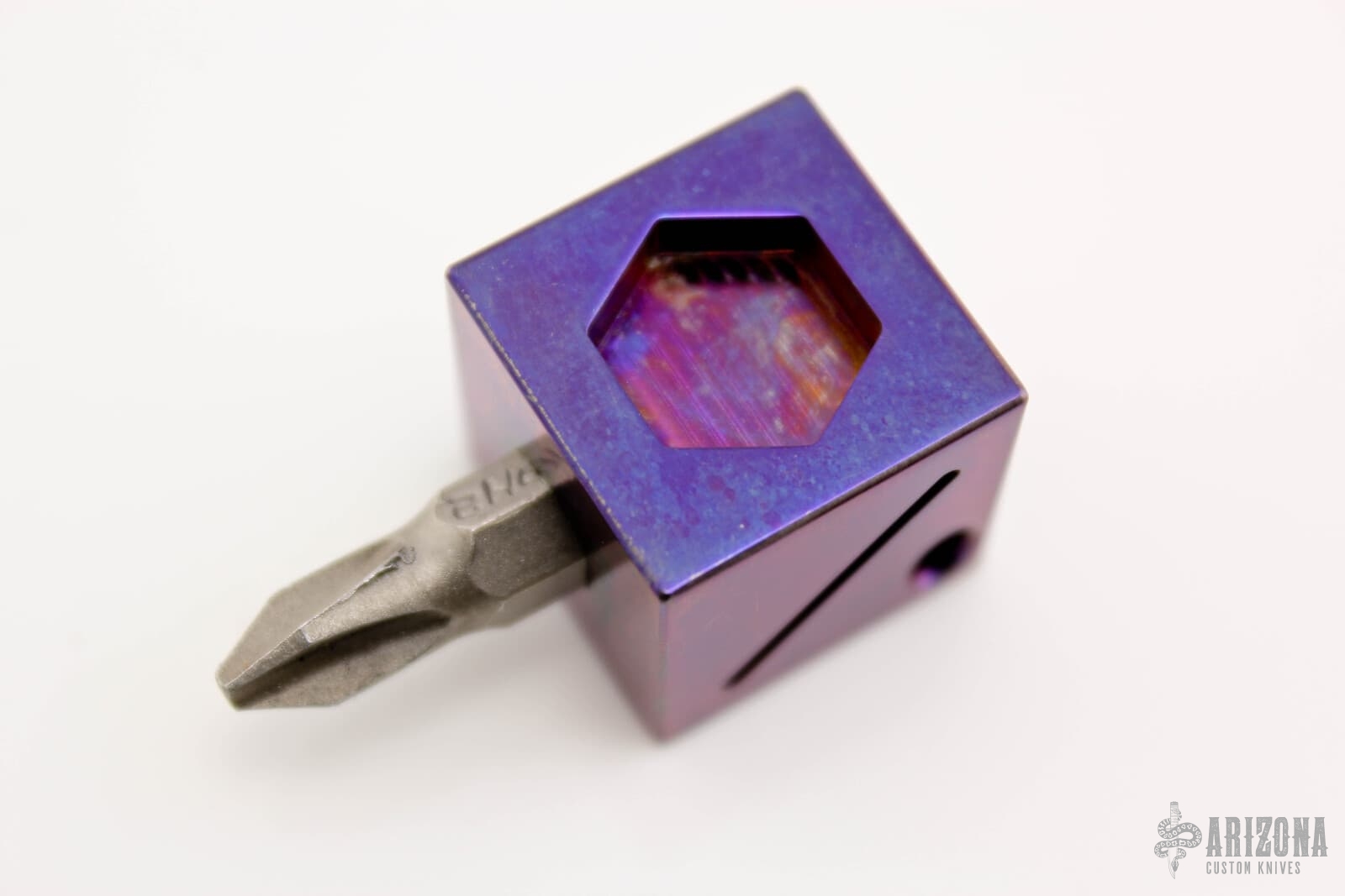 FlyPry Dice Tool Titanium Arizona Custom Knives