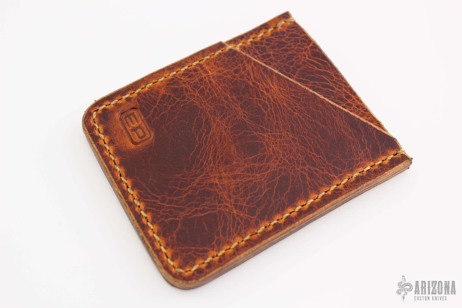 Leather Slip Wallet Arizona Custom Knives