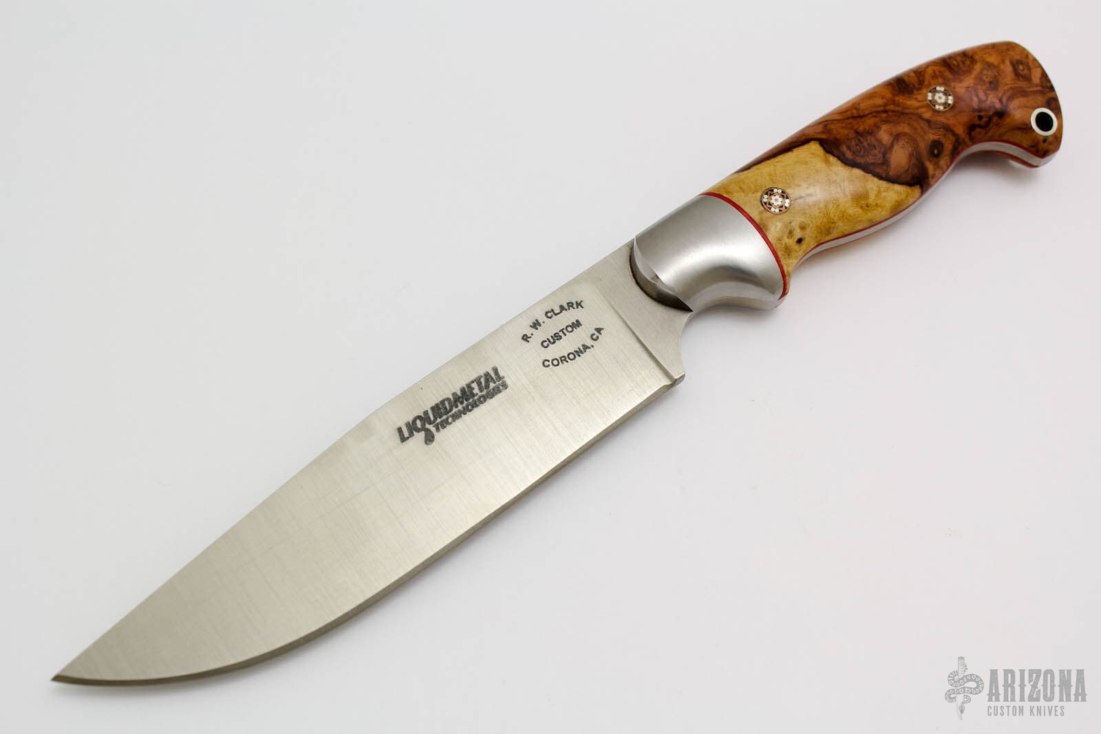 Liquid Metal Technologies Fixed blade Arizona Custom Knives
