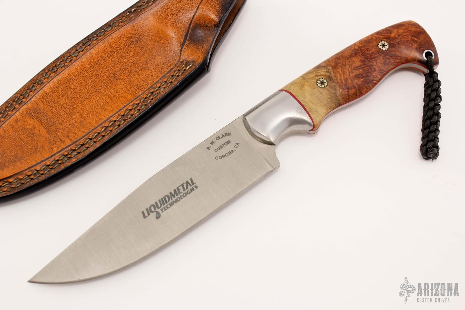 Liquid Metal Technologies Fixed blade Arizona Custom Knives