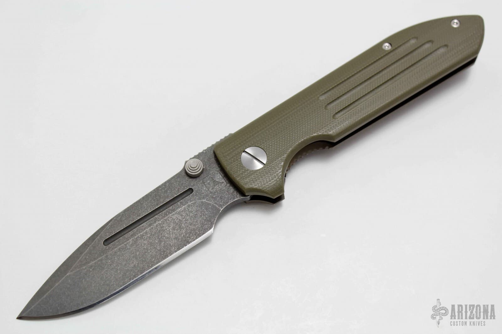 MK4 MODO OD Green Prototype Arizona Custom Knives