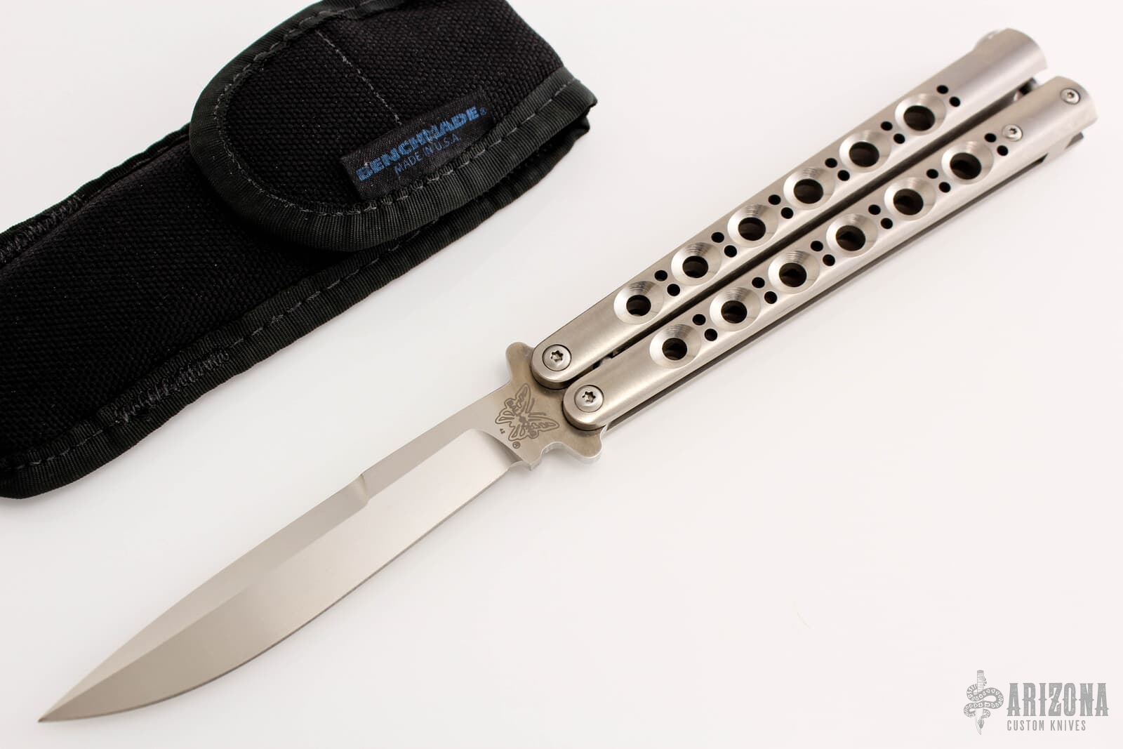 Model 42 Balisong Titanium Arizona Custom Knives