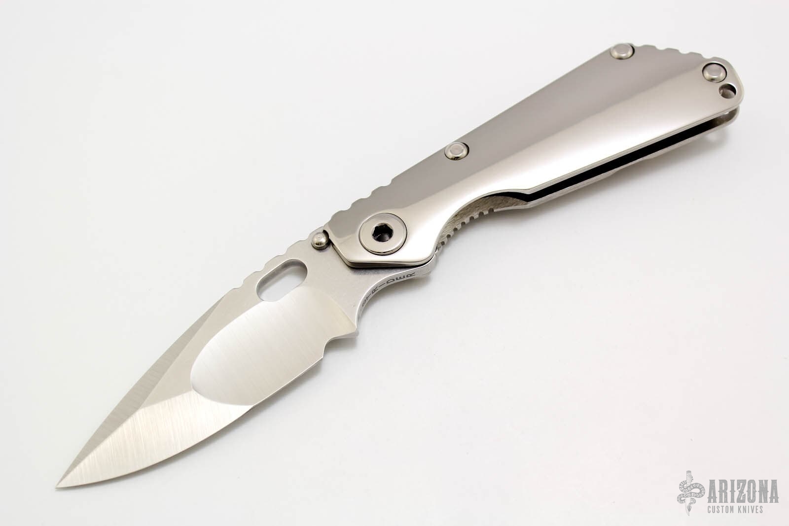 MSC SNG CC - All Ti w/ Nightmare Grind - Arizona Custom Knives