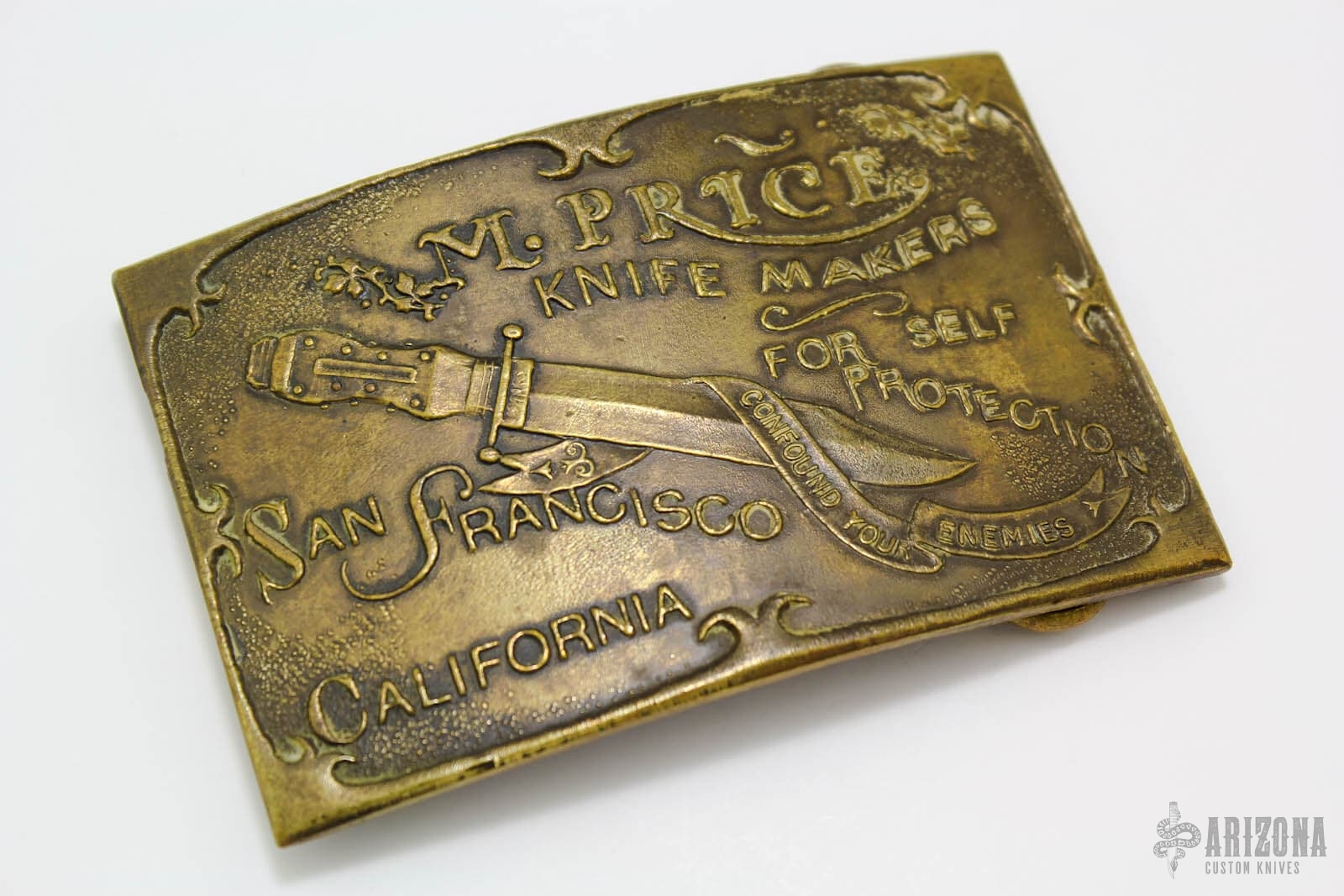 Price Knives Belt Buckle Arizona Custom Knives
