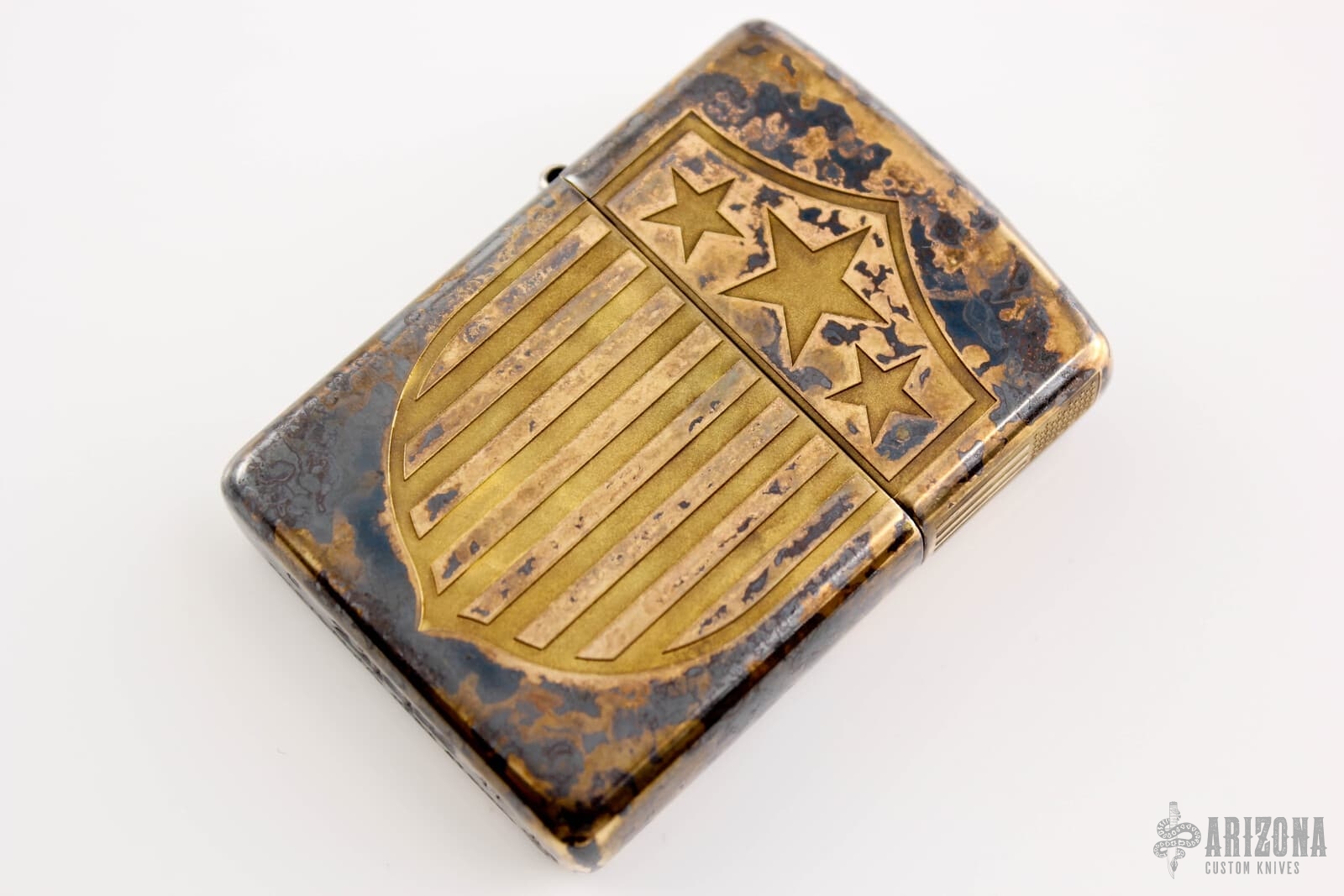 Steel Flame Zippo Arizona Custom Knives