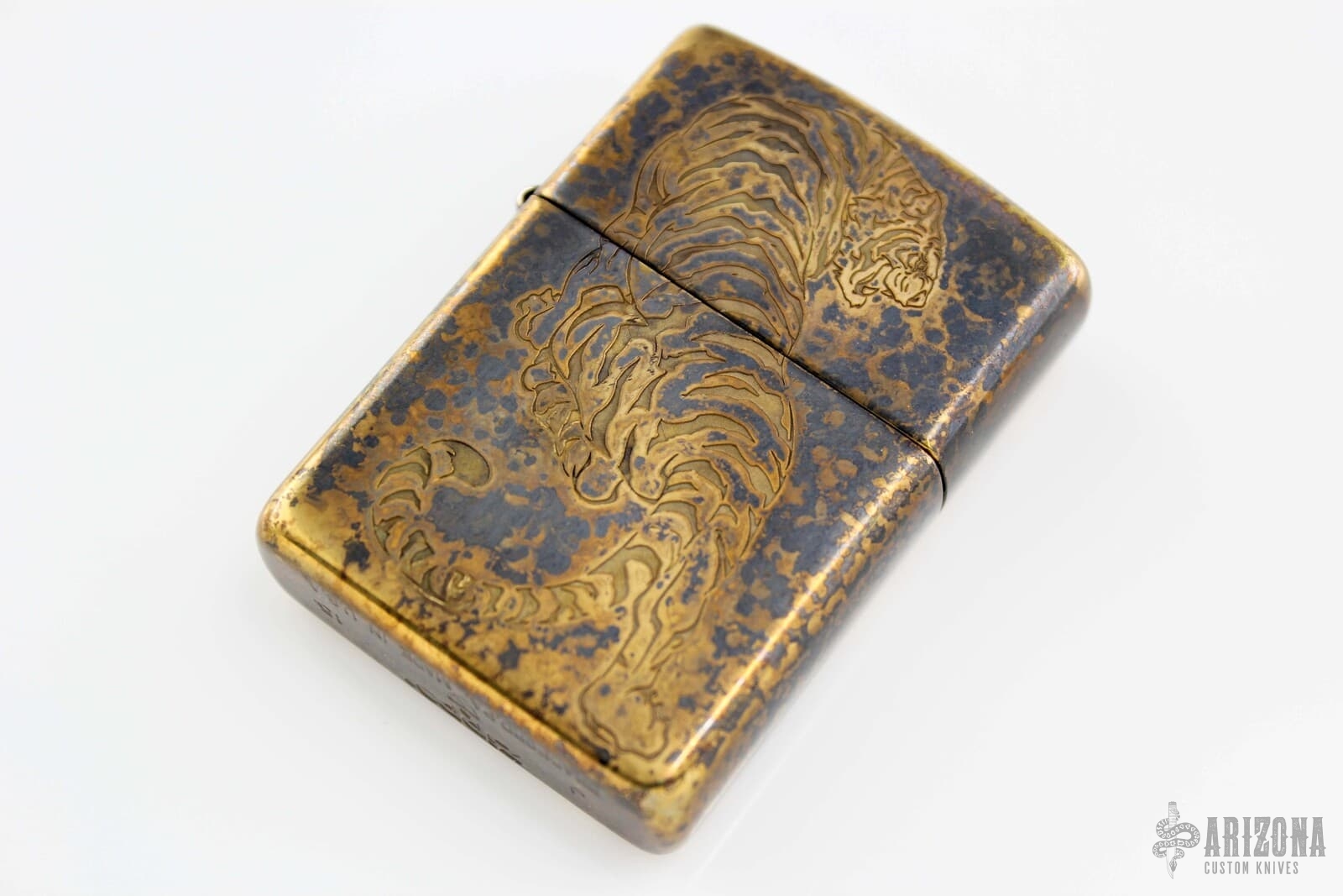 Tiger Zippo - Arizona Custom Knives