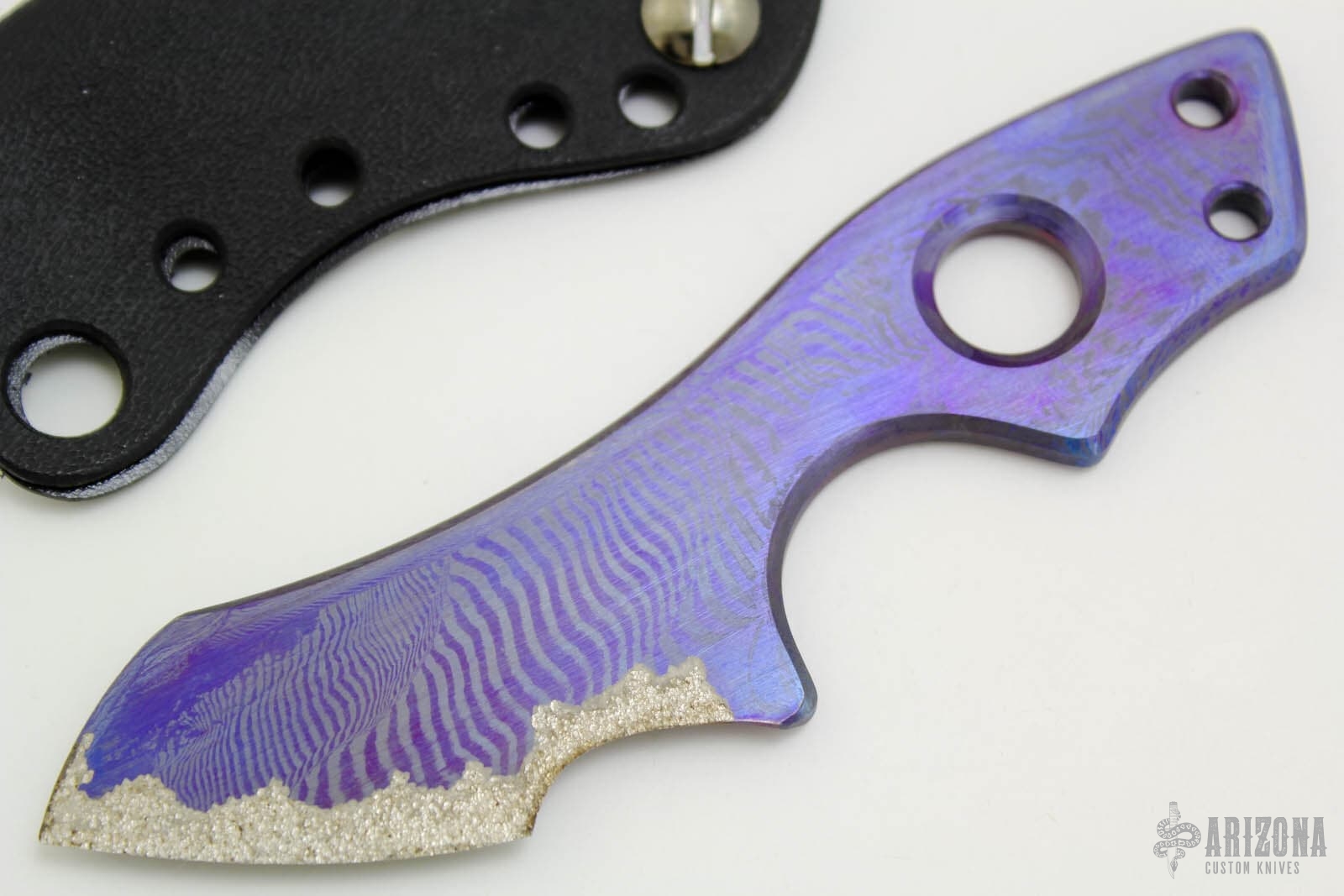 Titanium Neck Knife Prototype Arizona Custom Knives