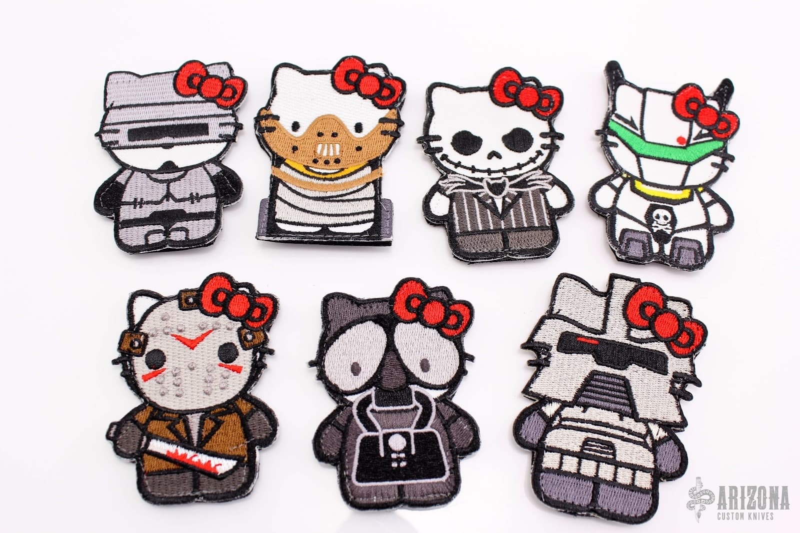 Hello Kitty Patches - 7 Pack - Arizona Custom Knives