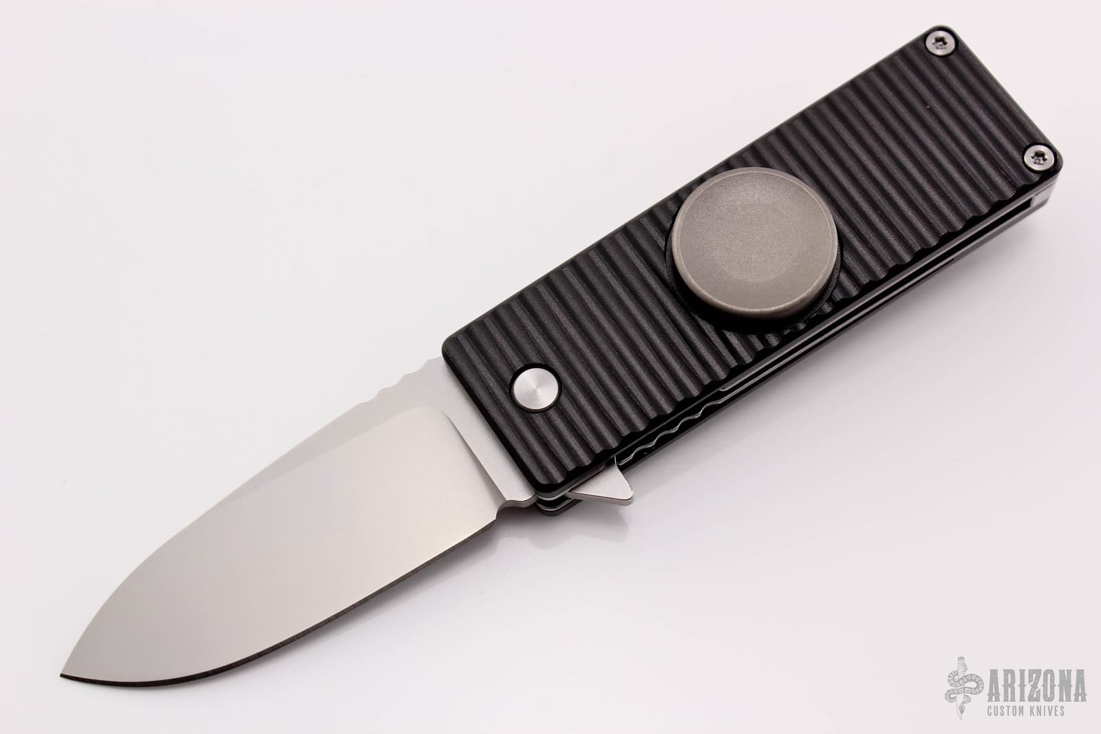 Meteorite Fidget Spinner Knife - Arizona Custom Knives