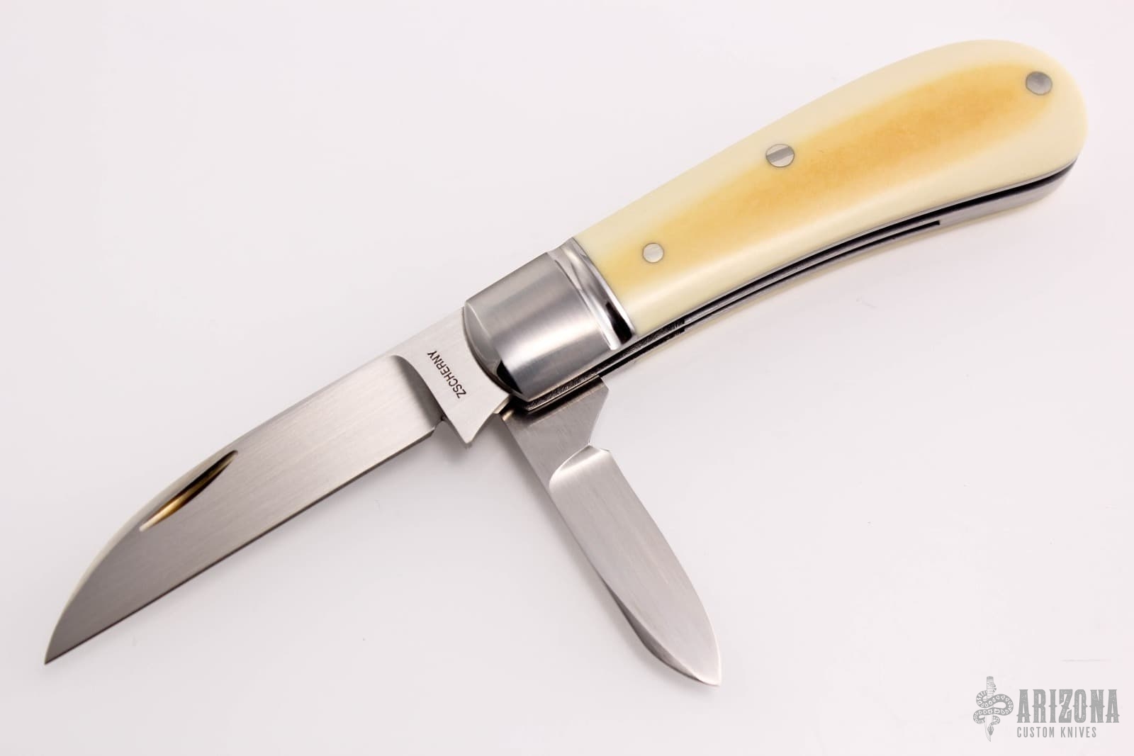 2-Blade Slipjoint - Vintage Westinghouse Micarta - Arizona Custom
