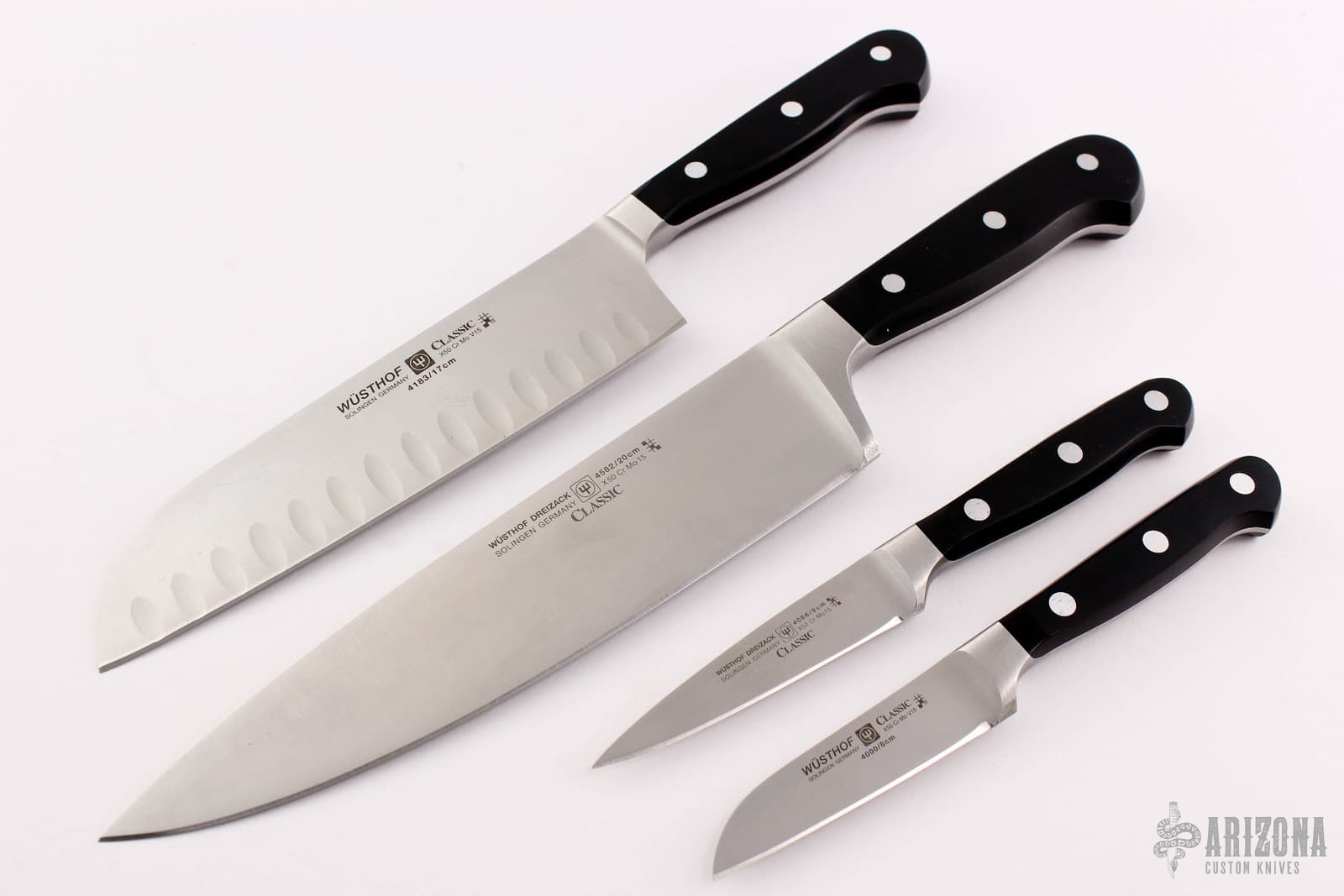 Wusthof Classic Kitchen Set Arizona Custom Knives   Y Y 15846 