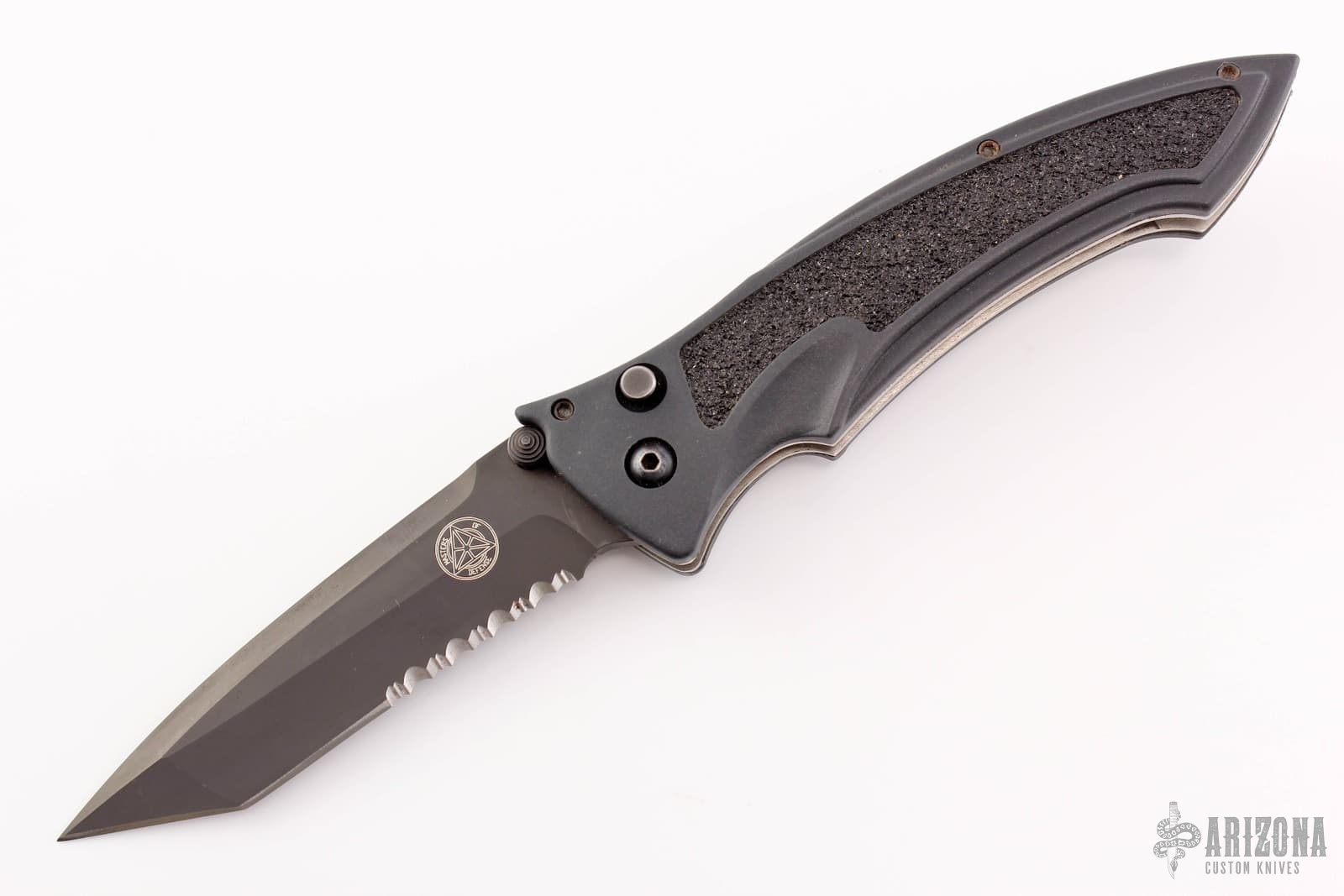 LTT-875 Large Tactical Tanto - Black Serrated Edge | Arizona