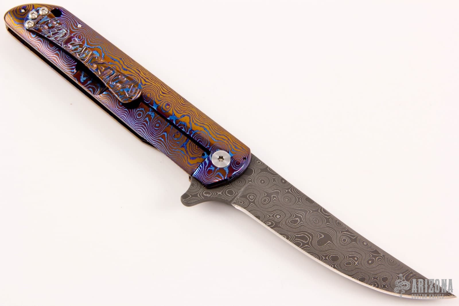 Splinger 4.0 Framlock Flipper #03 - Arizona Custom Knives