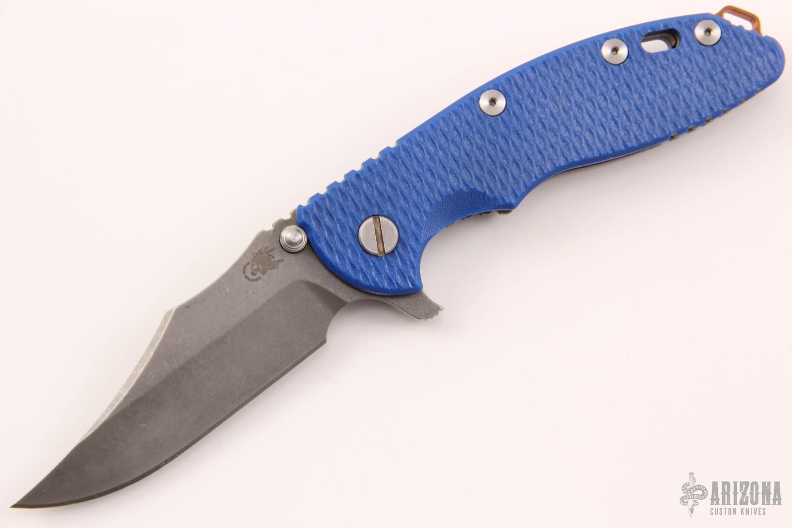 XM-18 Bowie - Working Finish - Copper Modular Backspacer - Arizona