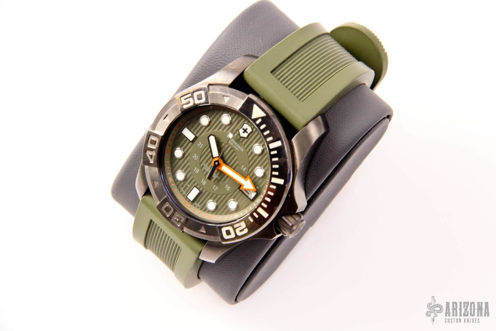 Swiss Army Dive Master 500 Green Dial Men's Watch | Arizona Custom