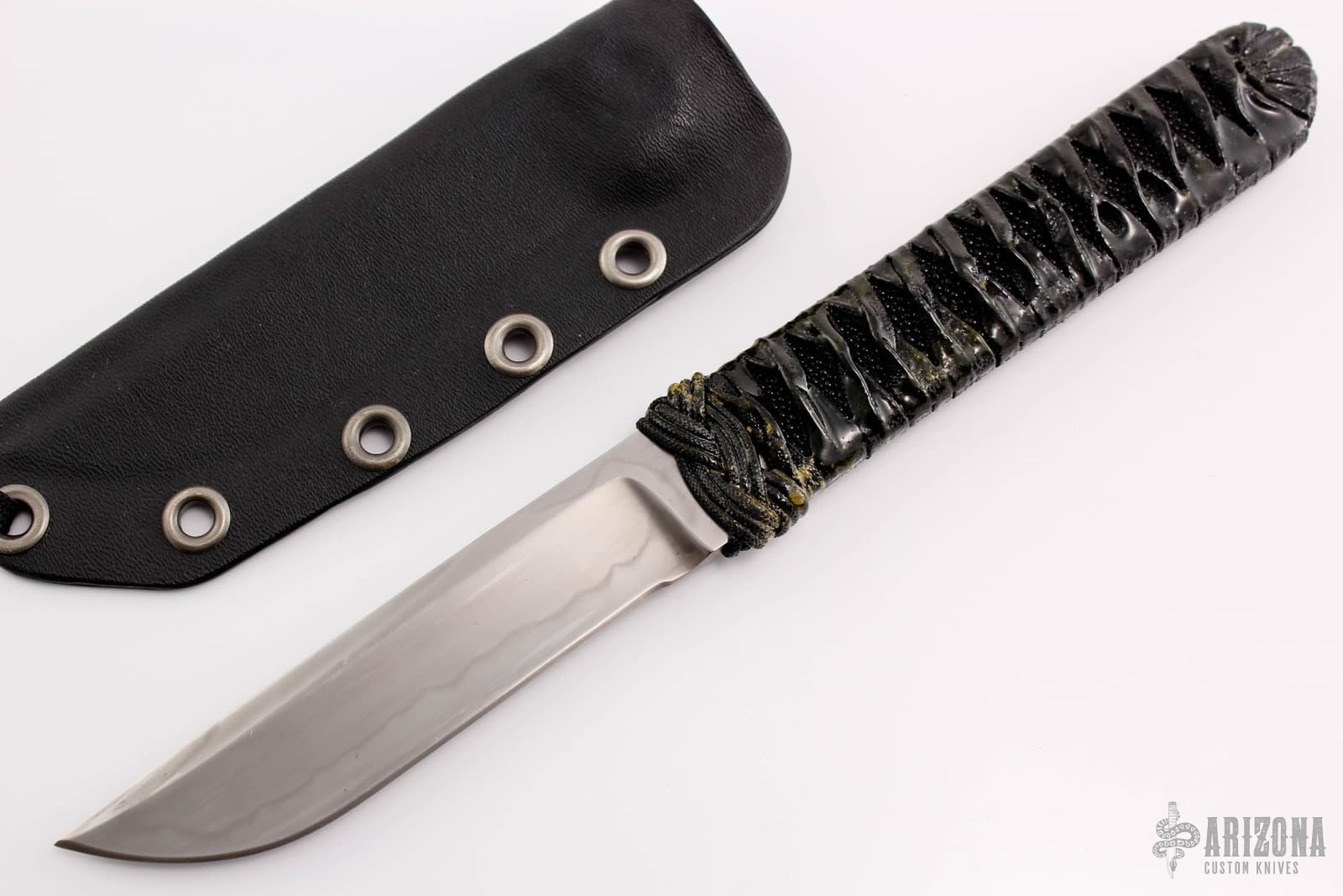 Fixed blade w/ Hamon Arizona Custom Knives