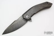 0095BW KVT - Framelock Flipper