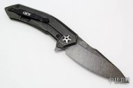 0095BW KVT - Framelock Flipper