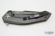 0095BW KVT - Framelock Flipper
