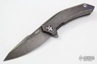 0095BW KVT - Framelock Flipper