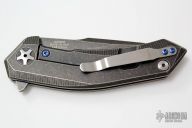 0095BW KVT - Framelock Flipper