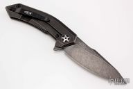 0095BW KVT - Framelock Flipper