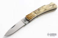 Customized Case Executive Lockback w/ Scrimshaw