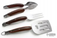 3-Piece Folding Grill Set