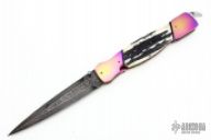 Damascus Folding Dagger