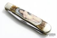 Case Trapper with Color Scrimshaw