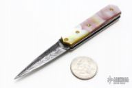 Mini Damascus Slipjoint