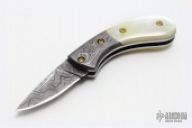 Mini Damascus Slipjoint