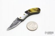 Mini Damascus Slipjoint