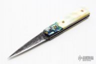 Mini Damascus Slipjoint