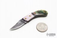 Mini Damascus Slipjoint