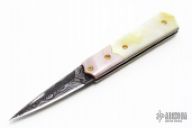 Mini Damascus Slipjoint