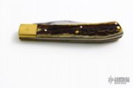 Elk Antler Slipjoint