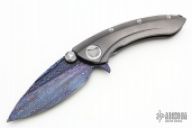 Whaleshark (Purple Damascus / Titanium) #023