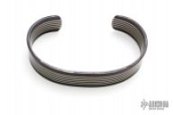 Five Line Straight Damascus Bracelet