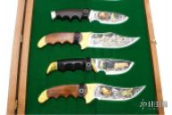 Shaw-Leibowitz Engraved 5 Knife Set